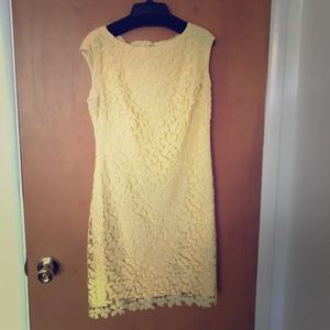 Yellow Ralph Lauren dress